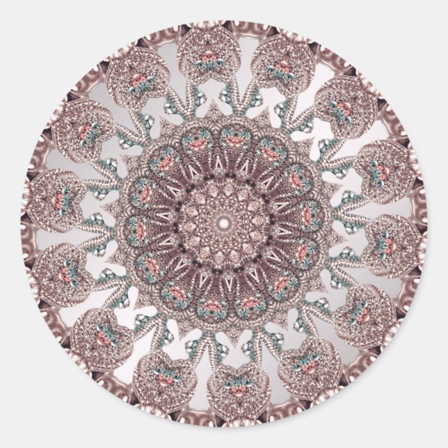 Autocollant rose (Devant)