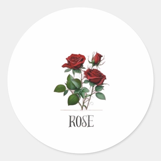 Autocollant rose (Devant)