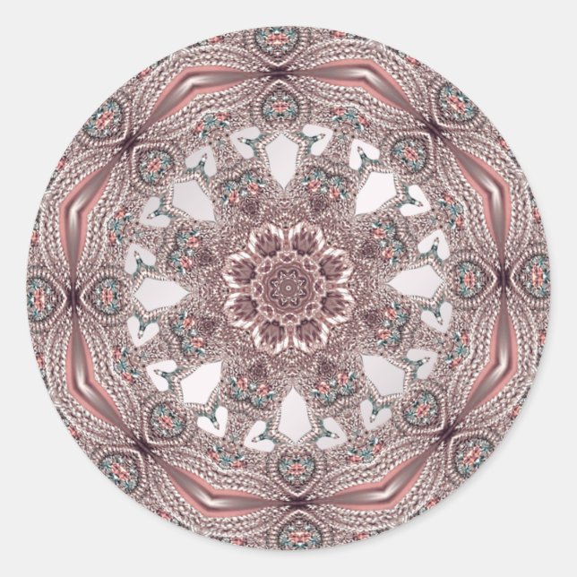 Autocollant rose (Devant)