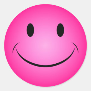 Autocollant rose de visage