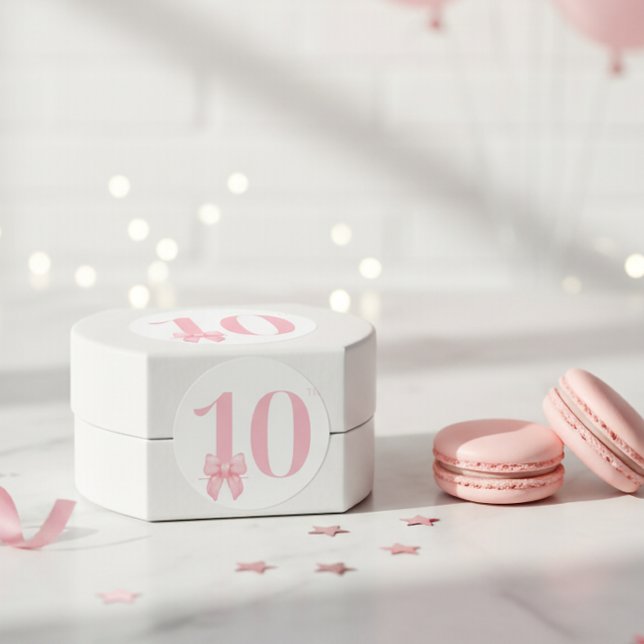 Autocollant Rose Fille 10 Ans (Créateur téléchargé)