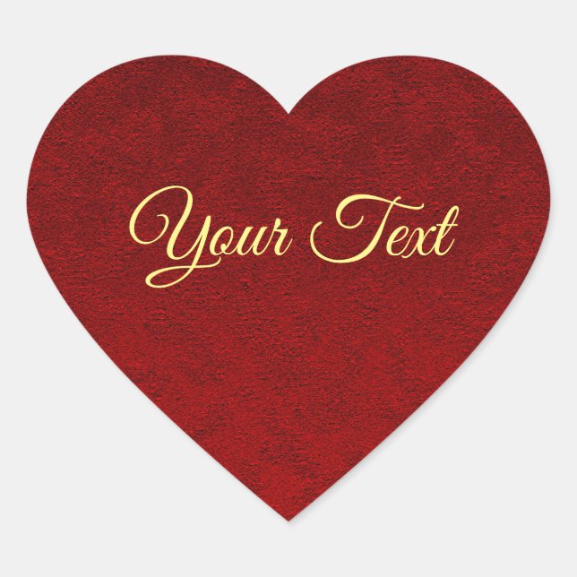 Autocollant Royal Velvet personnalisé (Devant)