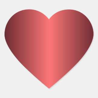 Autocollant Ruby Red Heart