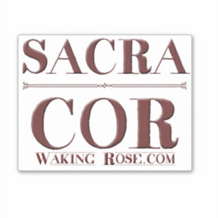 Autocollant Sacra Cor