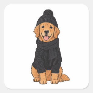 Autocollant Saison Chien Confortable Maman Chien H
