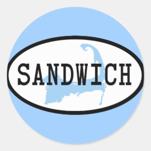 Autocollant Sandwich, MA