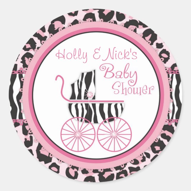 Autocollant sauvage 3 d'impression de guépard et (Devant)