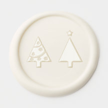 Sceau de cire pour sapin de Noël