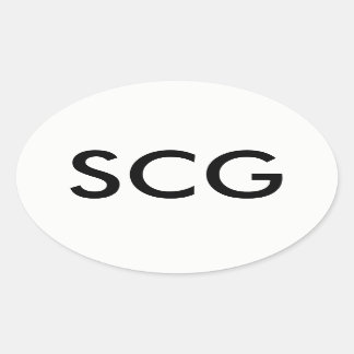 autocollant SCG