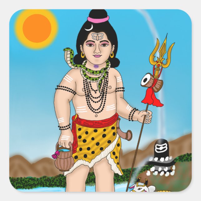 Autocollant Shiva enfant (Devant)