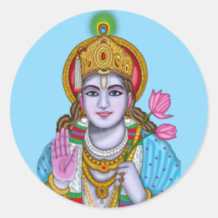 Autocollant Shree Krishna