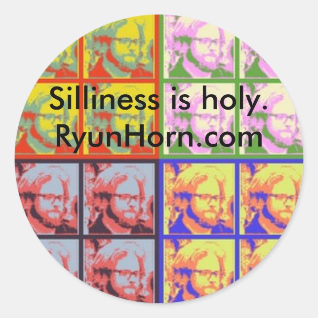 Autocollant SillyPopSticker (Devant)