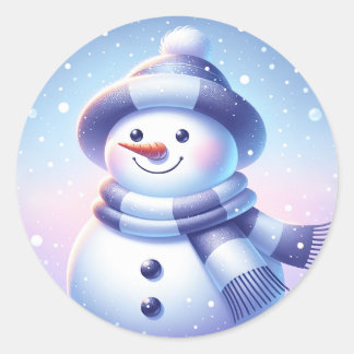 Autocollant Snowman