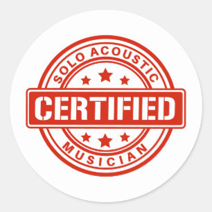 Autocollant solo acoustique certifié