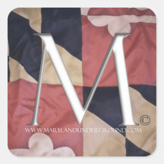 Autocollant souterrain officiel du Maryland