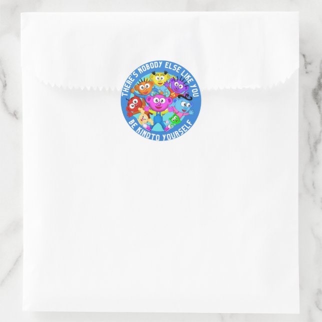Autocollant Soyez Gentil Avec Vous-Même /The Peek- (Sac)