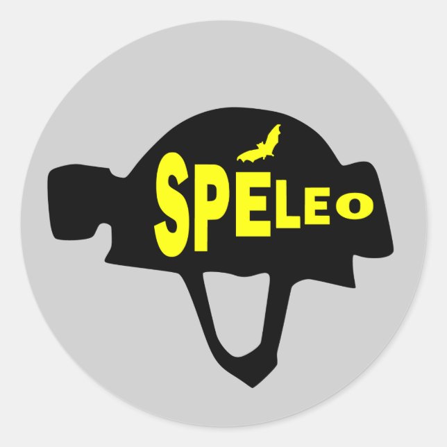 autocollant spéléo (Devant)