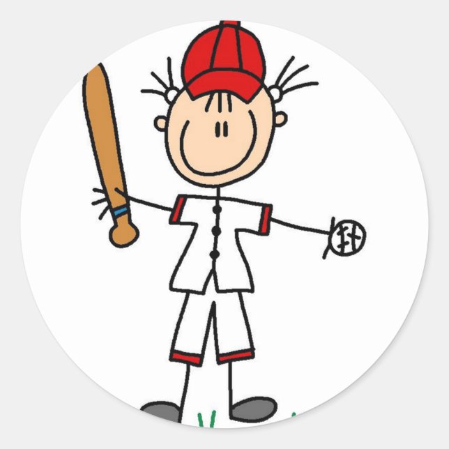 Autocollant Sport Baseball (Devant)
