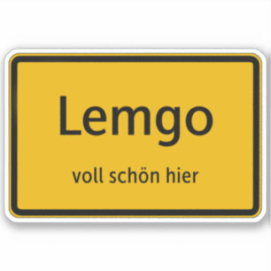 Autocollant Stickers Lemgo