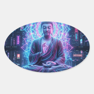 Autocollant Sukiti Bouddha Dhamma moderne