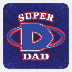 Autocollant Super Papa