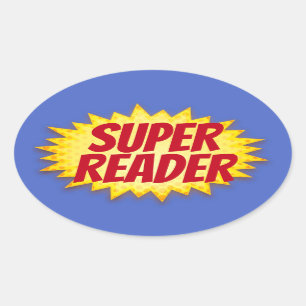 Autocollant Super Reader