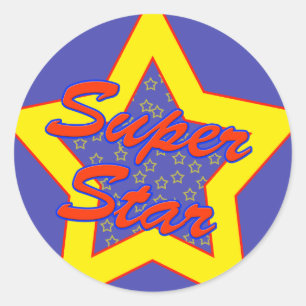Autocollant Super Star