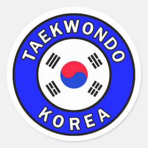 Autocollant Taekwondo