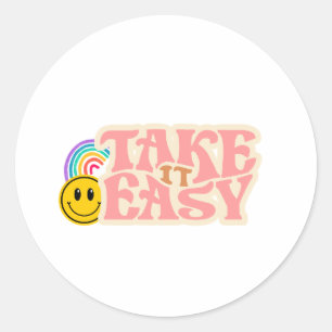 Autocollant Take It Easy