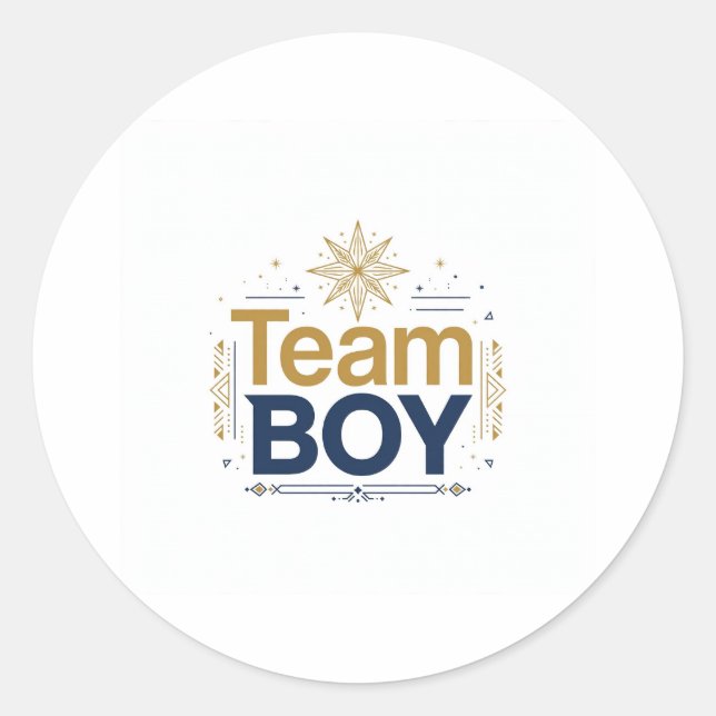 Autocollant Team Boy (Devant)