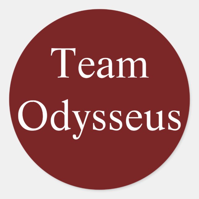 Autocollant Team Odysseus (Devant)