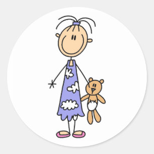 Autocollant Teddy Bear Cuddle Buddy