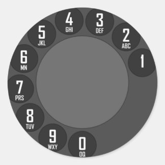 autocollant téléphonique