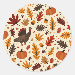 Autocollant Thanksgiving