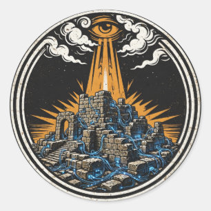 Autocollant The Isle of Witness — Emblème de Pulp