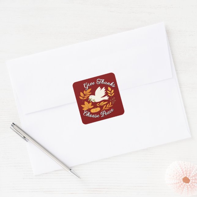 Autocollant 'The Peace Collection' (Enveloppe)