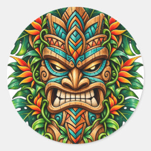 Autocollant Tiki Emerald Fern