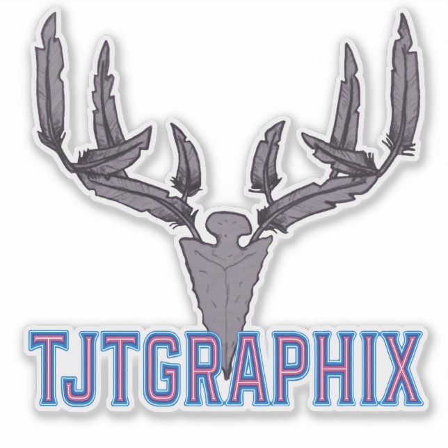 Autocollant TJTGRAPHIX (Devant)