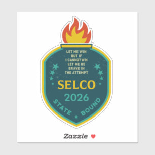 Autocollant Torch and Oath