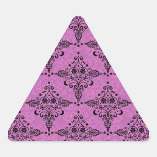 autocollant triangulaire