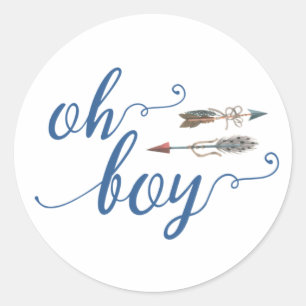 Autocollant Tribal Oh Boy