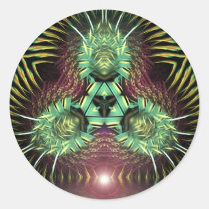 Autocollant trifractali