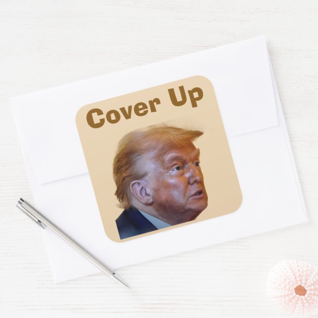 Autocollant Trump/Étouffement (Enveloppe)
