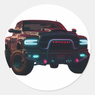 Autocollant TRX Neon Truck