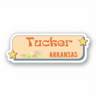 Autocollant Tucker, Arkansas