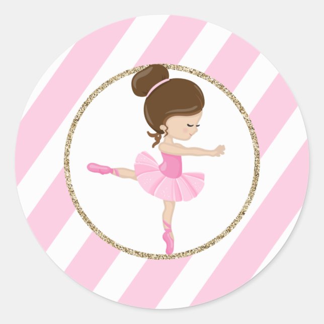 Autocollant tutu de ballerine (Devant)