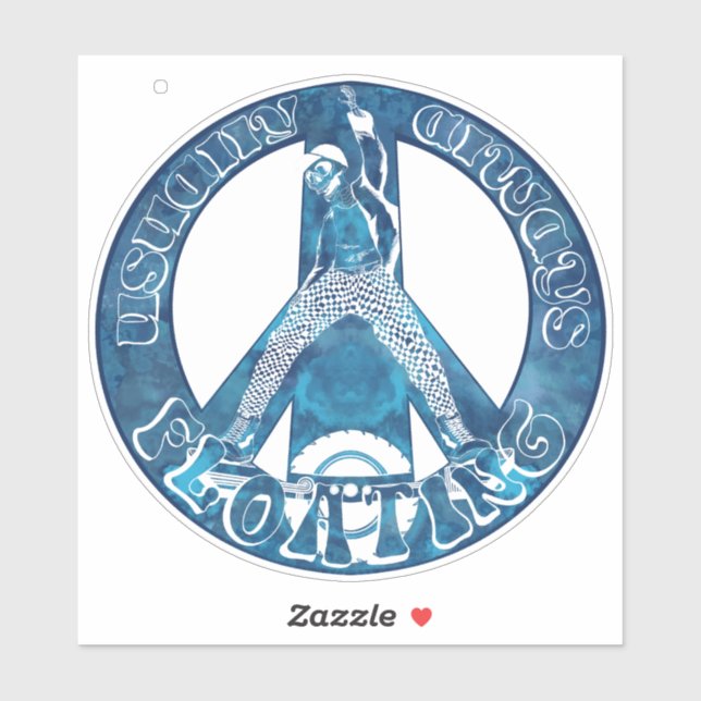 Autocollant UAF Peace Option 1 (Feuille)