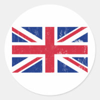 Autocollant Union Jack British Flag