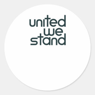 Autocollant United We Stand