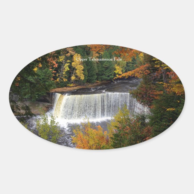 Autocollant Upper Tahquamenon Falls (Devant)